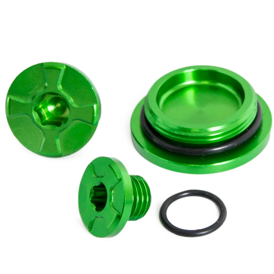 

NICECNC Engine Timing Cover Oil Filler Plug Crankcase Cap For Kawasaki KX250F 2011-2016 KX450F 09-16 KLX450R 08-15 KX 250F 450F