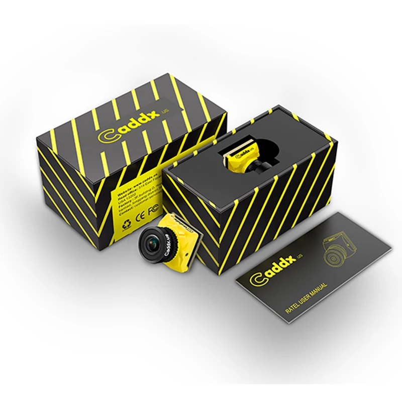 Caddx Ratel FPV камера 1/1. 8 ''Starlight HDR OSD 1200TVL NTSC/PAL 16:9 4:3 switchable1.66 мм 2 1 объектив для RC