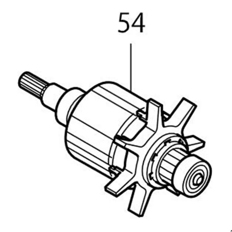Оригинальная арматура для Makita 619267-5 BFT125F DFT125 BFT125FZ | Инструменты