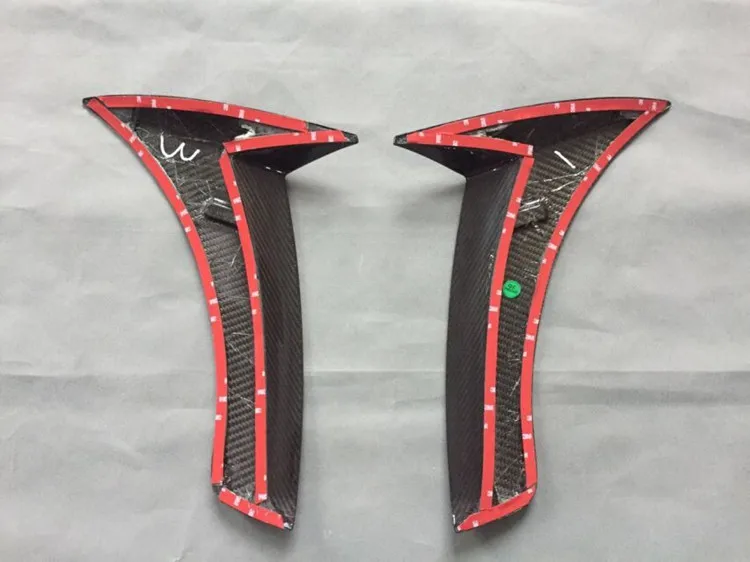 S class w222 carbon finber fender addon fit for s63 S65 reproduced B style carbon fiber fender vents for s63 S65 after 2014 year (9)