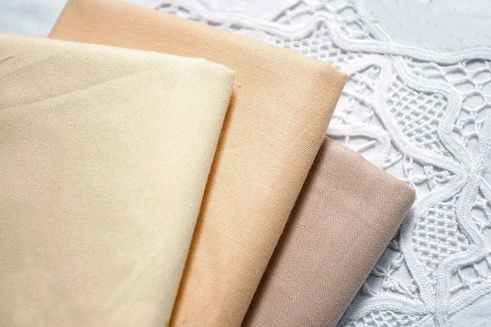 

mylb 150x50cm twill Pure cotton cloth manual DIY background skin cloth solid color Tan system fabric Manual color fabric