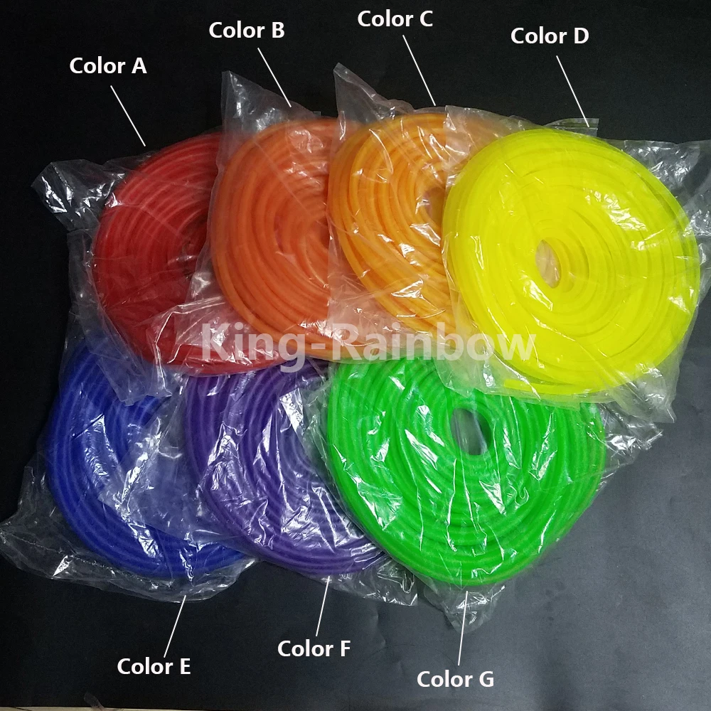 

20m Red Blue Orange Motorcycle Fuel Gas Line Hose Tube Rubber Fuel Line oil pipeline Fit for Kawasaki yamaha for honda for ktm
