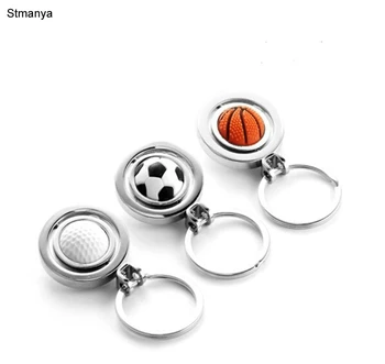3 Desing Rotation Football metal Keychain golf basketball Car Key Chain Key Ring key pendant For Man Women Gift Jewelry #17122
3 Desing Rotation Football metal Keychain golf basketball Car Key Chain Key Ring key pendant For Man Women Gift Jewelry #17122