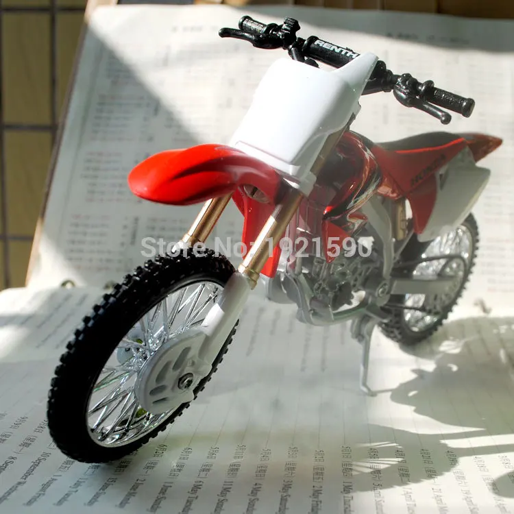 MAISTO 1/12 масштаб игрушки, модели мотоциклов HONDA CRF 450R литой металлический мотоцикл модель ручной работы игрушки для