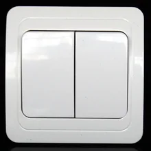 The European standard high quality double open and single control wall switch has CE authentication