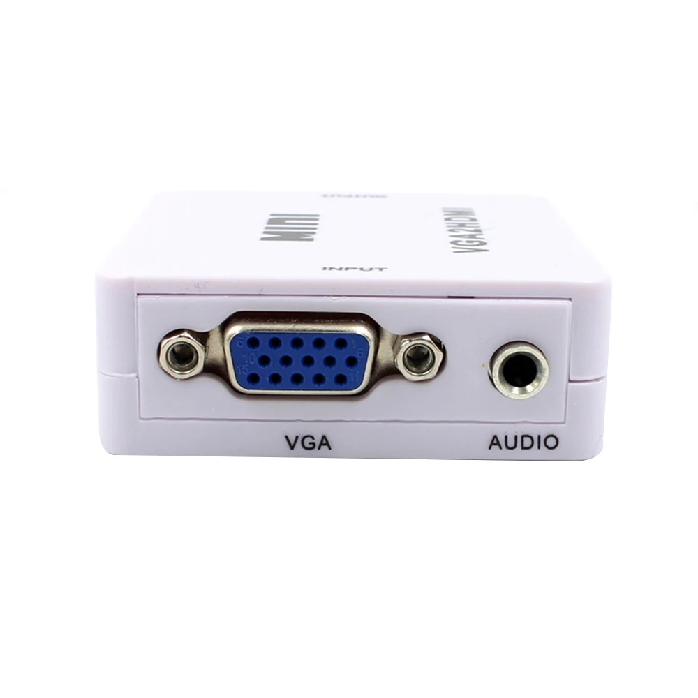 Danspeed Mini VGA к HDMI Full HD видео 1080 P аудио конвертер адаптер для ПК ноутбука DVD Поддержка