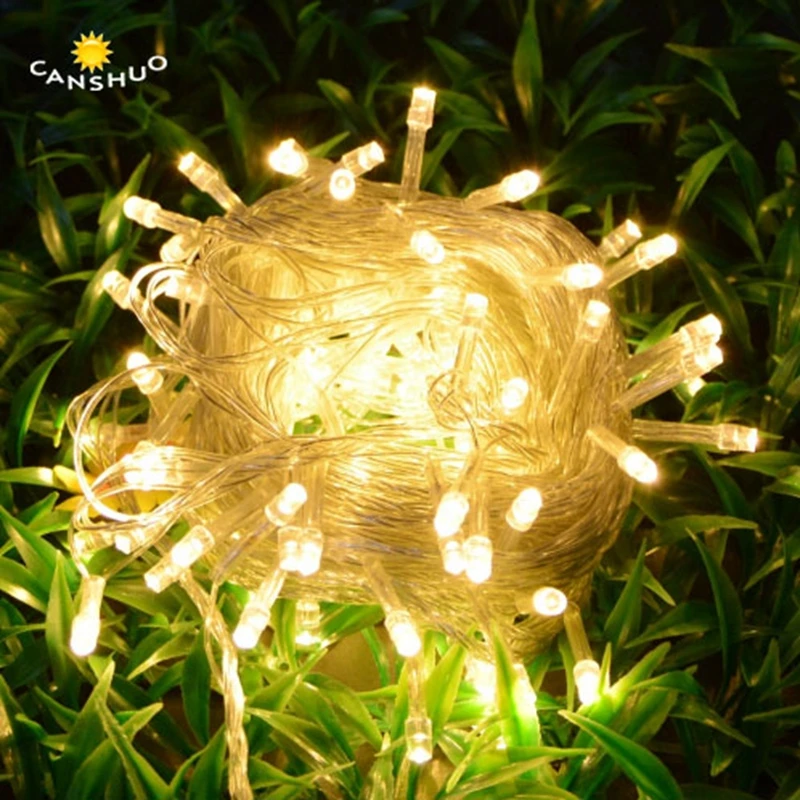 

waterproof 10M 100leds 8 modes led string lights Decorative fariy light for festival Wedding Xmas Christmas tree Garden Decor