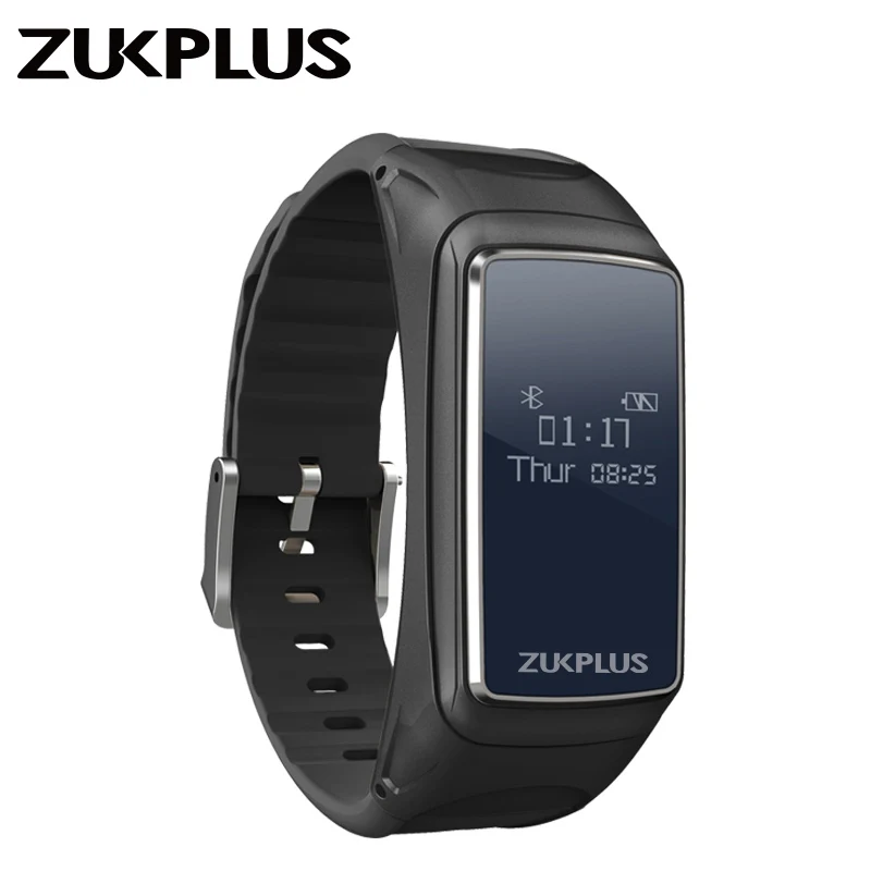 Zukplus font b Smart b font font b Watch b font Z1 Bluetooth Earphone Wristband OLED
