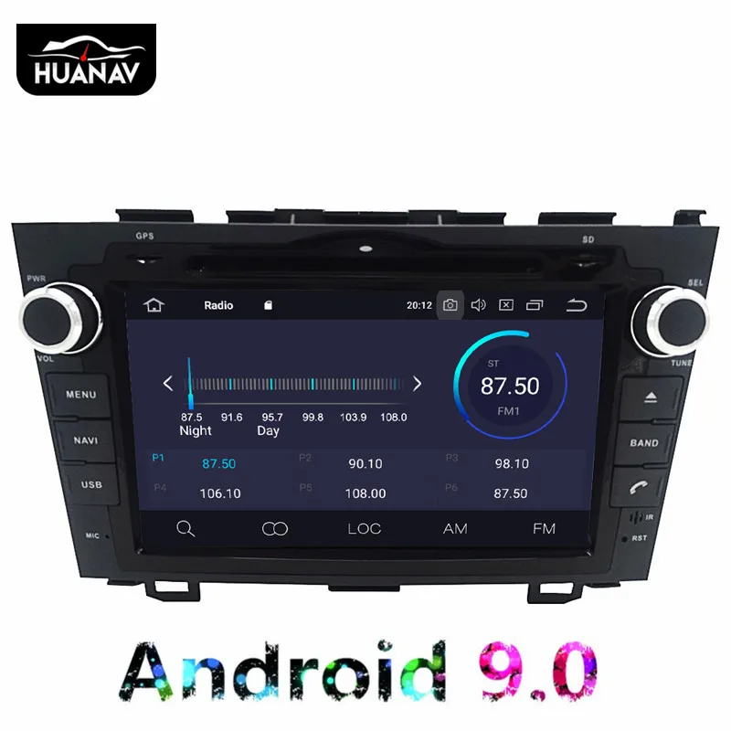 Clearance Android 9.0 Car CD DVD Player GPS navigation For Honda CRV CR-V 2006-2011 head unit multimidia Car radio player Auto stereo 5