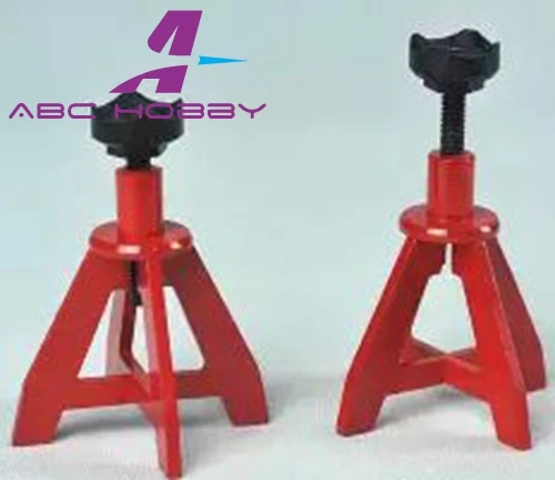 

1/10 Chubby 6 Ton Steel Jack Stand Set Crawler Accessory 1pcs