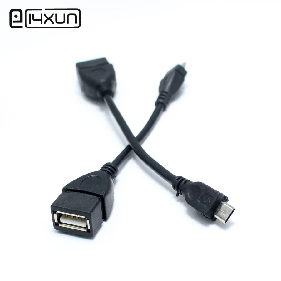 

1pcs Micro USB Male Plug to USB 2.0 AF Female jack OTG Adapter Connector with Cable for Phone PC U disk
