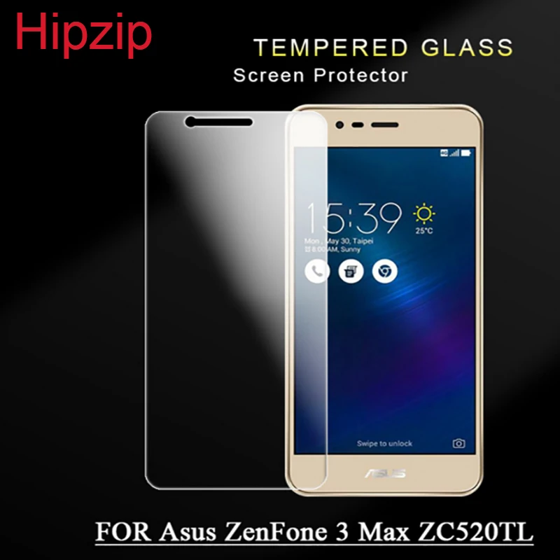 

0.26mm 9H HD Transparent Tempered Glass Asus Zenfone 3 Max ZC520TL (5.2inch) Screen Protector Explosion-Proof Film Glossy Sklo