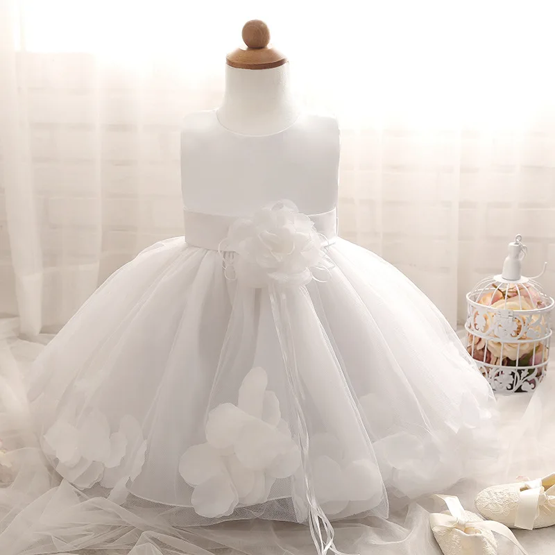 2017 Flower Baby Baptism Dress Wedding Toddler Fancy Clothes 2017 Flower Baby Baptism Dress Wedding Toddler Fancy Clothes Newborn 1 Year Birthday For S Infant Clothing In Dresses From Mother Kids