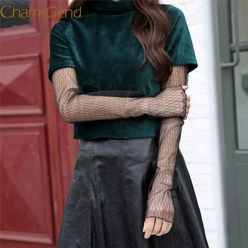 

Durable 2019 summer Glove Lace Women's Fashion Summer Anti-UV Lace Gloves