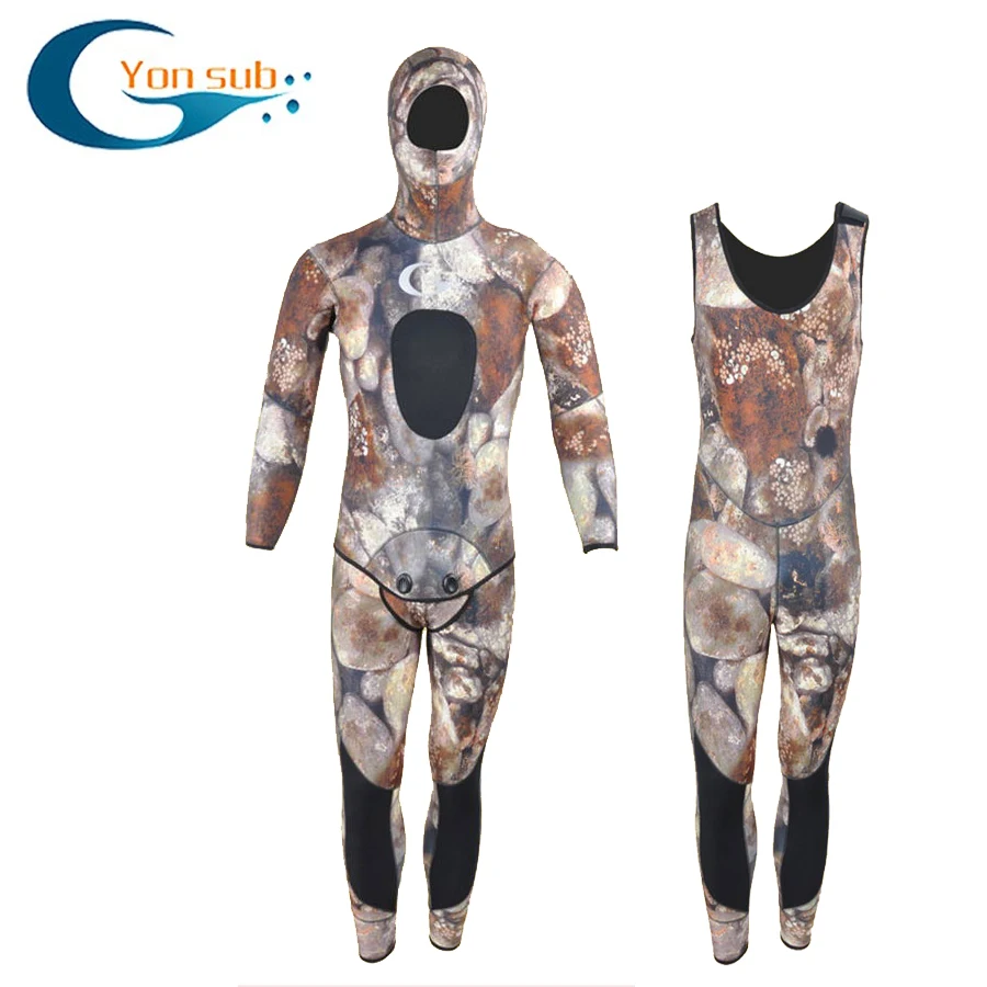 Yonsub 7mm neoprene wetsuit scauba diving spearfishing suit 7mm