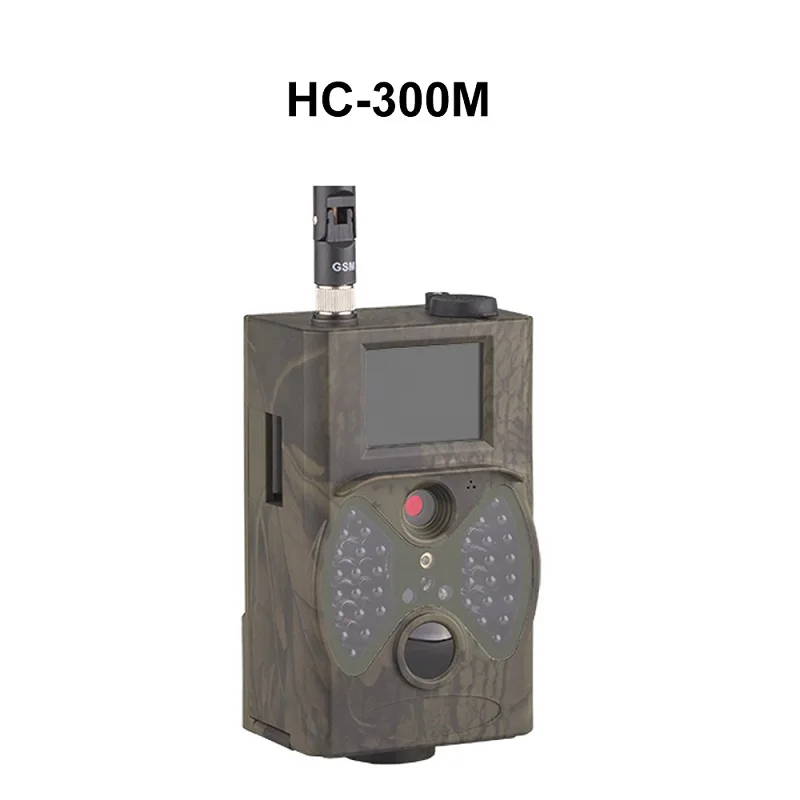 SUNTEKCAM HC-330M vs HC-300M 16MP 940nm охотничья камера ночного видения MMS Trail камера SMS GSM GPRS 2G фото ловушка Дикая камера - Цвет: HC-300M