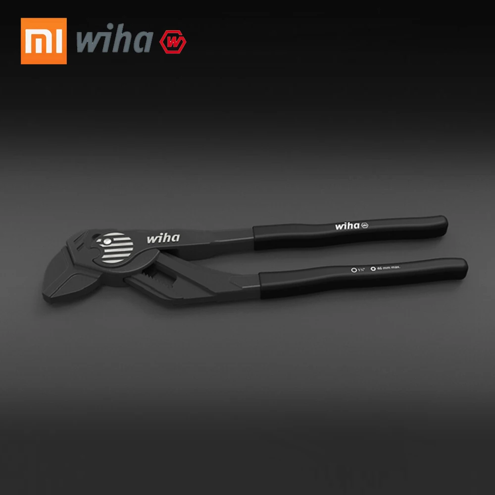 Оригинальные плоскогубцы Xiaomi Mijia Wiha, гаечный ключ из углеродистой стали, быстрая регулировка, экономия труда, дизайнерские плоскогубцы, стабильные 260*60*15 мм