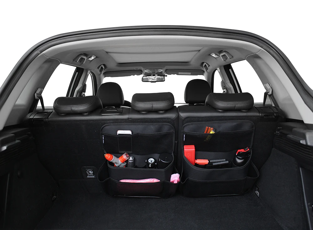 Качественная ткань Оксфорд Автомобильный багажник на заднее сиденье сумка-Органайзер для хранения на заднем сиденье карман для хранения на заднем сиденье подвесной карман
