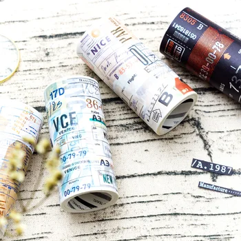 

1 pcs Washi Tapes DIY Japanese Paper Cartoon Hello world Masking tape Decorative Adhesive Tapes Scrapbooking Stickers