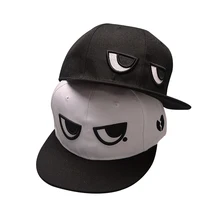 Модная брендовая бейсболка, s, регулируемая бейсболка, черная, белая, Bone Eyes, Snapback, хип-хоп шляпа, шляпы для пар, для мужчин и женщин