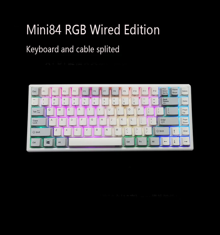 RGB сливы 66 75 84 87 108 Bluetooth 4,0 USB двойной режим 35g Realforce структура емкостная клавиатура