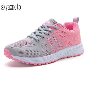 

New Spring/Summer Nice Sport Shoes For Women Lightweight Mesh Running Sneakers Women Luxury Black Pink Walking Jogging Sneakers