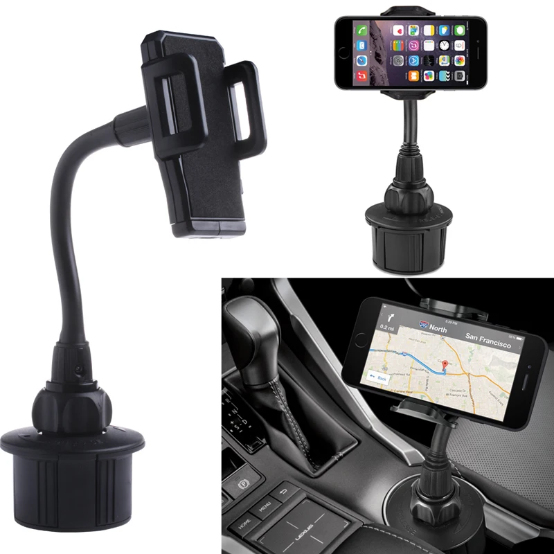 

Universal Cup Holder Car Mount for GPS/Smart Phone iPhone/Samsung/LG Cell Phone G6KC