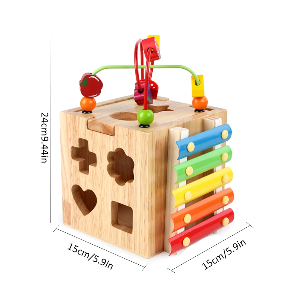 Игрушки для детей деревянные классические деревянные Multi Форма сортировщик блок для детей подарок сортировщики для детей