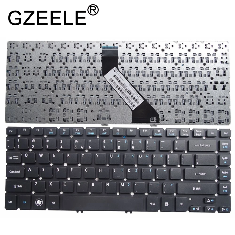 GZEELE новый для Acer Aspire MS2360 V5-471 V5-471G V5-471P Клавиатура ноутбука US черный | Компьютеры и