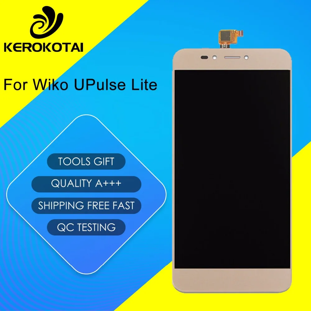 

FOR Wiko U Pulse Lite LCD Display Touch Screen Digitizer Full Assembly Wiko U Pulse Lite LCD Assembly With Frame