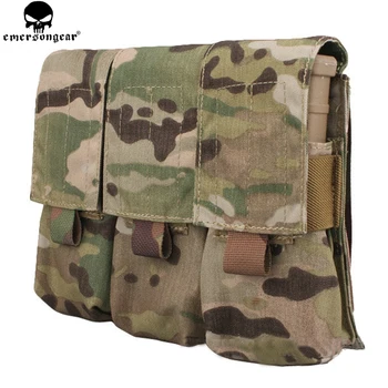 

EMERSONGEAR LBT Style M4 Triple Pistol Mag Pouch Molle Military Airsoft Paintball Combat Gear Gun Magazine Pouch EM6352