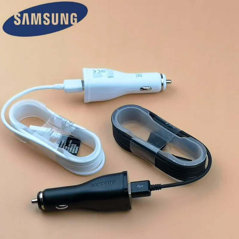 

Original Samsung Car Charger 9V/1.67A Adaptive Fast Charge Car Charger For samsung galaxy s4 s7 edge note 4 5 j3 j7 j5 a8 a5 a6