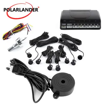 

high quality Car Parking Reverse Backup Radar System With 8 Sensors 9 colors to choose car parking sensor without monitor