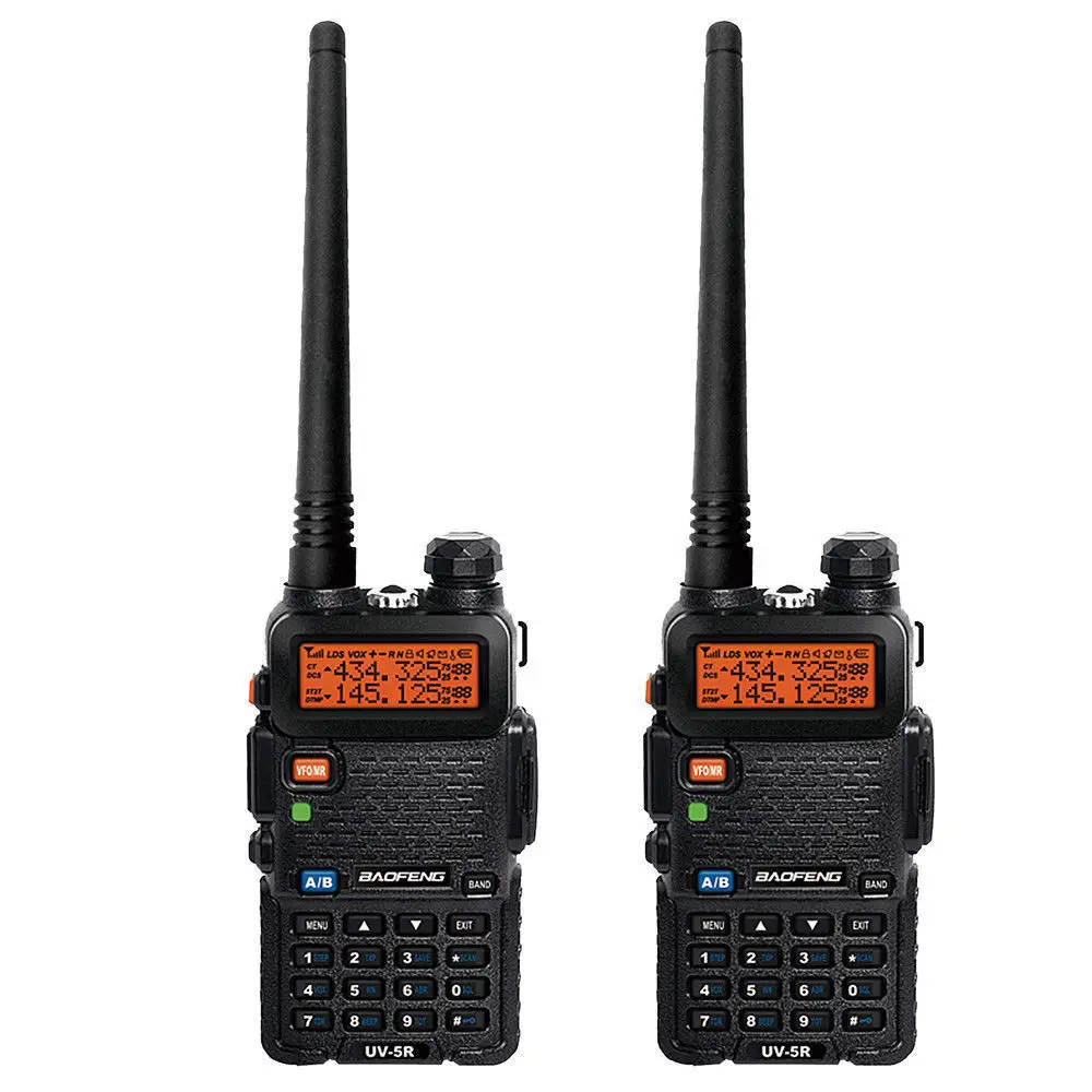 UV 5R ham radio Dual Band Radio 136 174Mhz & 400 520Mhz handheld Two