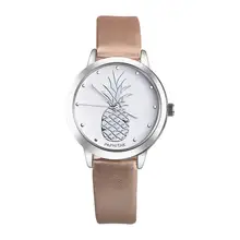 Relogio Feminino Reloj Mujer Saat дропшиппинг подарок часы женские ананас Искусственная кожа аналоговые кварцевые часы july31