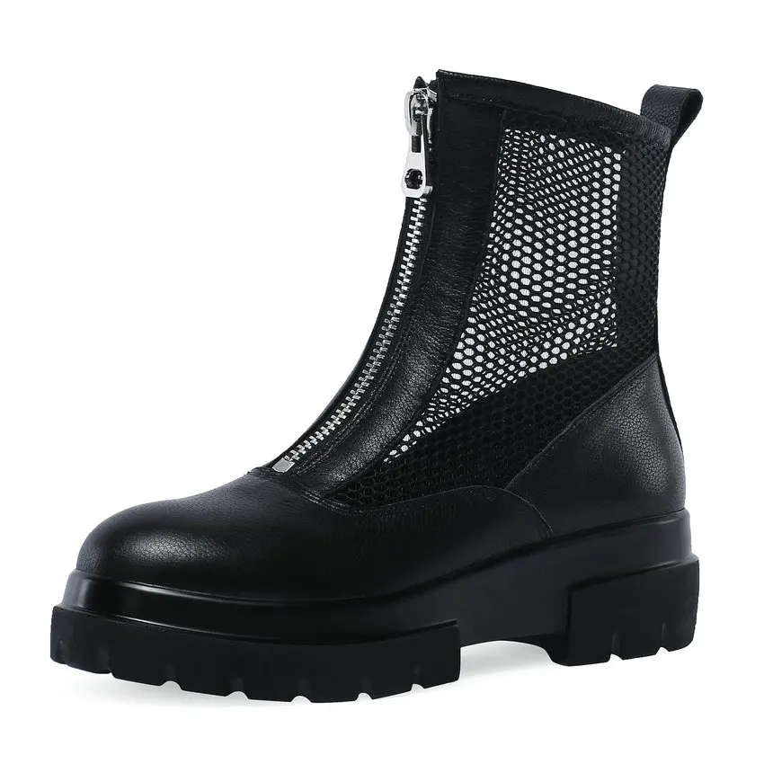 Otoño De Punta Med Vaciamiento Negro Cremallera Mujeres Botas Tamaño Primavera Tobillo Las 2019 Verano Esveva Redonda 42 Mujer 34 blanco Zapatos Tacones Z8EYSqnw