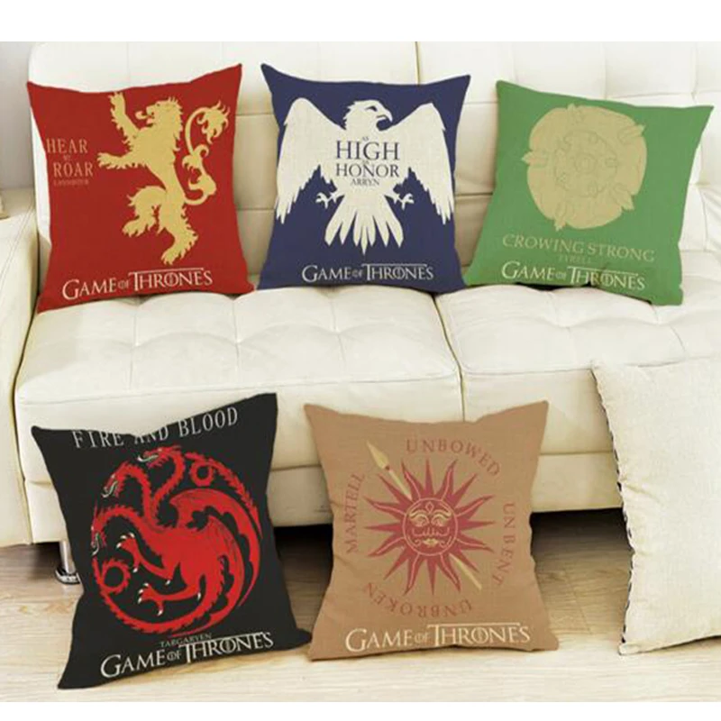 45cm Game of Thrones family logo stuffed plush toy 2016 New Ice and Fire Songs Power