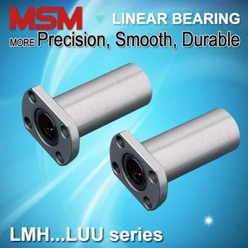 

MSM Oval Flange Linear Bearings Long 4pcs/lot LMH6LUU LMH8LUU LMH10LUU LMH12LUU LMH16LUU LMH20LUU LMH25LUU LMH30LUU Bushings mm