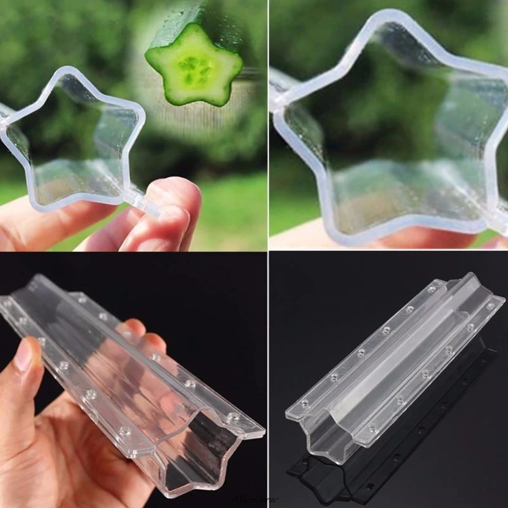 1pcs Five pointed Star Shape Cucumber Shaping Mold Vegetable Growth Forming Mould Tool Kitchen | Дом и сад