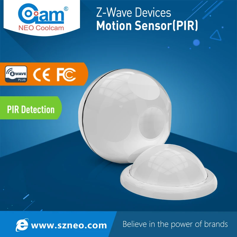 NEO COOLCAM New Z-wave PIR Motion Sensor Detector Home Automation Alarm System Motion Alarm