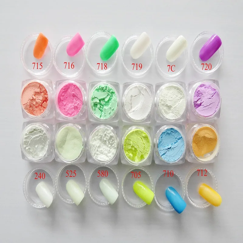 Glow in dark powder glow nail powder luminous pigment photoluminescent fluorescent high grade quality