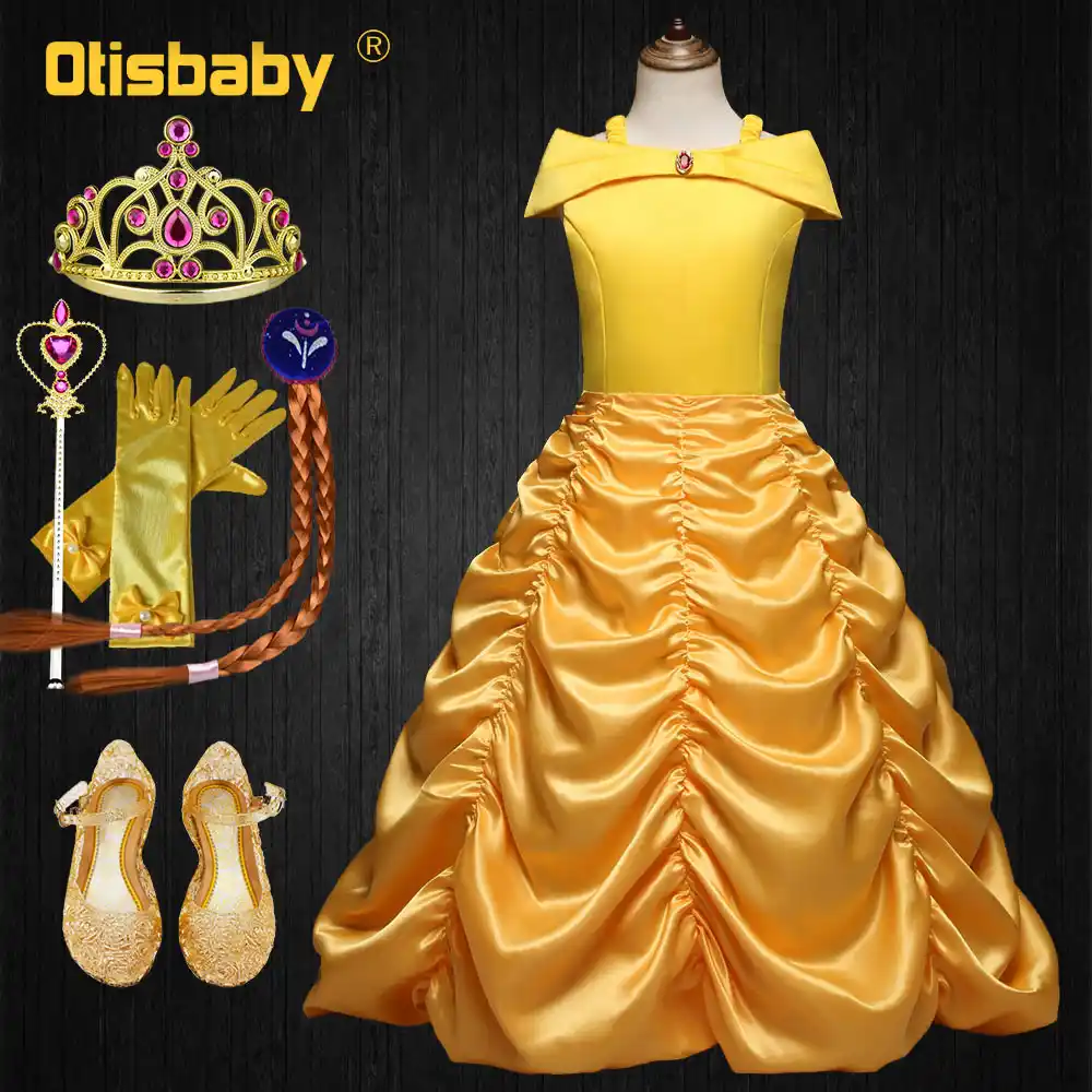 princess belle prom dress