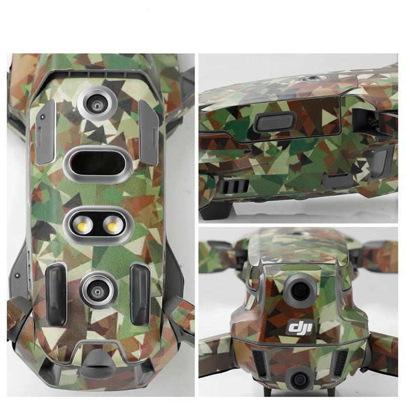 Drone Body Skin 3M Stickers Decals Battery Remote control Sticker for DJI mavic 2 pro zoom drone Accessories 1 (59)