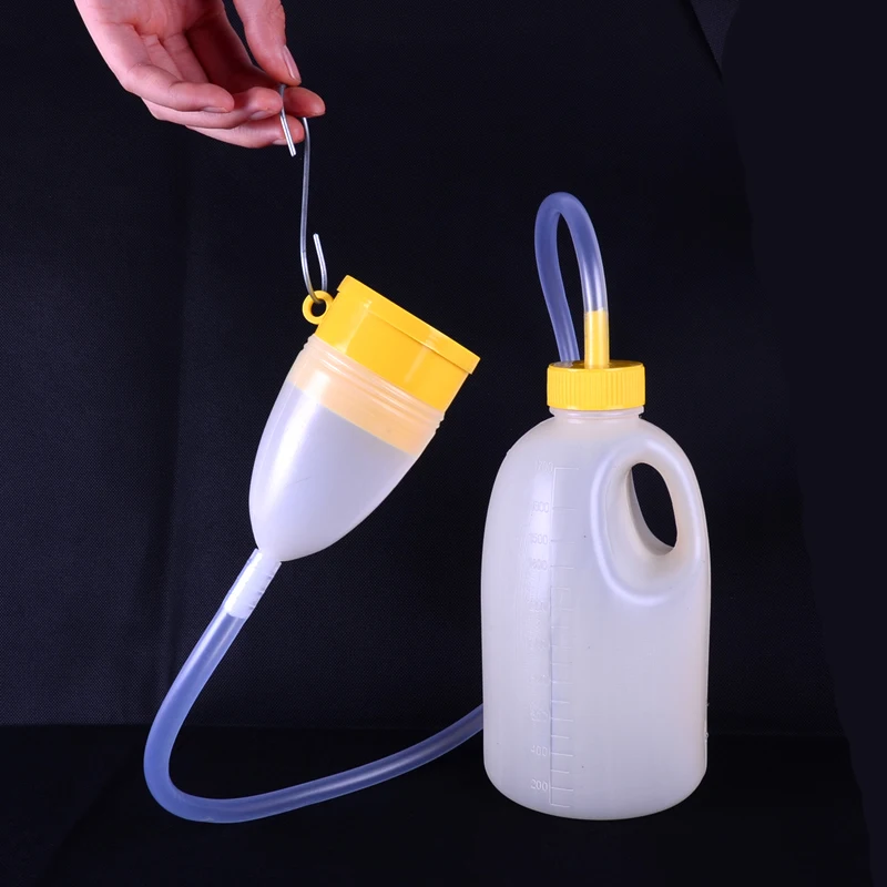 1700ml elderly patient bed Male Urinal chamber pot urinary catheter