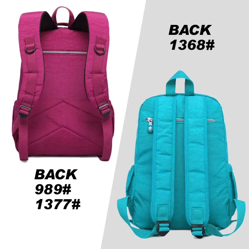 TEGAOTE модный нейлоновый женский рюкзак многоцветная повседневная школьная сумка для девочек-подростков женский рюкзак для ноутбука