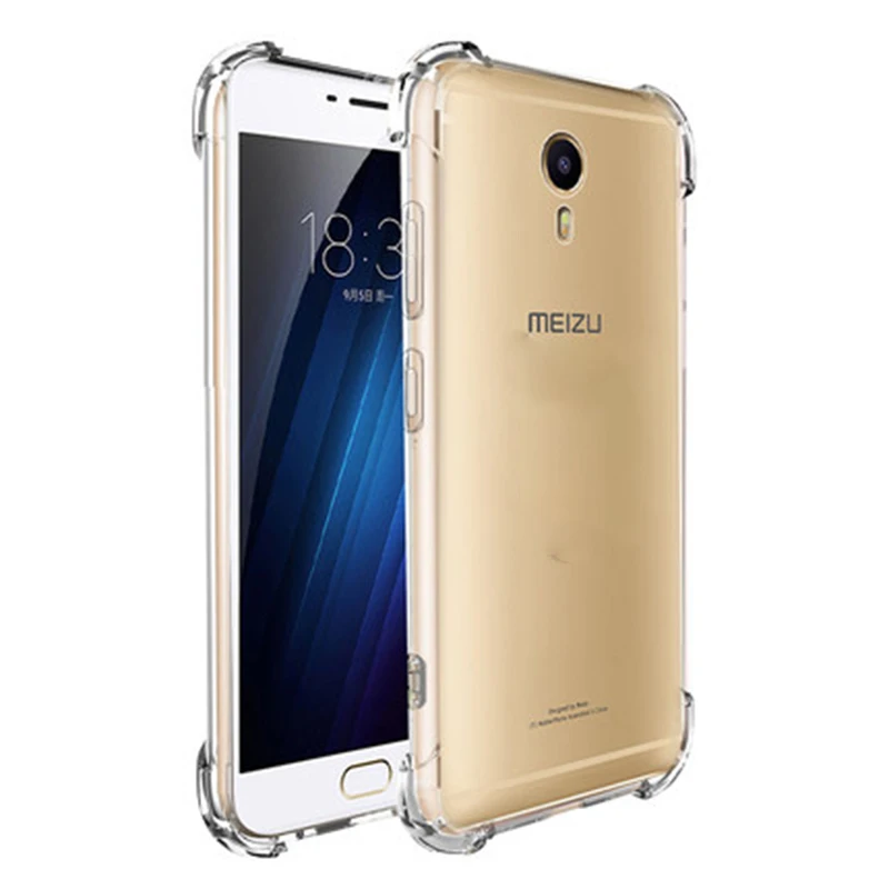 imoli For MEIZU M3 MAX Case Luxury Shockproof Armor Cases Gasbag Crystal Clear Phone ultra thin protective Cover |