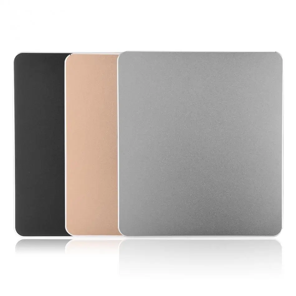 

Aluminum Alloy Non-slip Gaming Mouse Pad Mat Double Sided Accurate Control Mousepad for PC double side mouse pads 2018 new