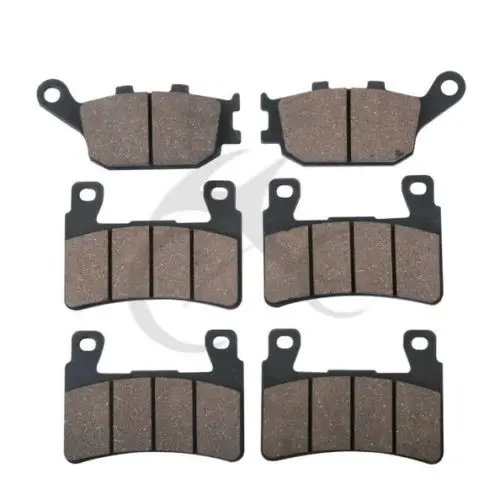 6 PCS Motorcycle Rear Front Brake Pads For HONDA CBR 600 F4 F4i Sport CBR 929