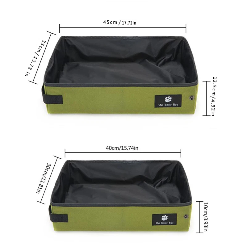 Petshy Cat Tray Foldable Pet Cat Litter Boxes Box Portable Waterproof Semi Closed Anti-splash Cats Bedpans Kitten Puppy Toilet Petshy Cat Tray Foldable Pet Cat Litter Boxes Box Portable Waterproof Semi Closed Anti-splash Cats Bedpans Kitten Puppy Toilet