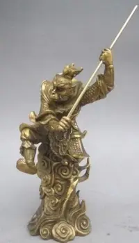 

Chinese folk art bronze sculpture of the legendary figure Monkey